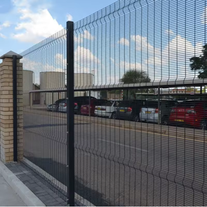 High-Strength 3D Curved Security <strong>Fence</strong> | PVC &amp; Iron Construction | Garden <strong>Fence</strong> &amp; Driveway Gates | 3D <strong>Modeling</strong> Available - Product Image 3