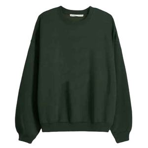 Ligero Essentials Blank Plain Crew Neck Sudadera Sherpa Lined Fleece Crewneck Sudadera de mujer - Product Image 2