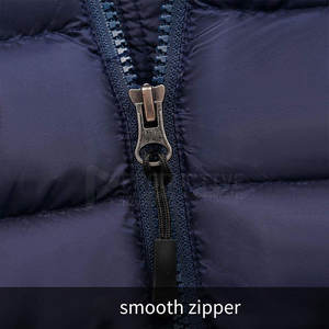 Gilet matelassé décontracté pour homme de haute qualité, col mandarin, design respirant, service OEM, prix de gros, nouvelle collection en polyester - Product Image 5