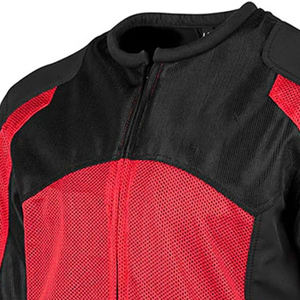 Chaqueta de carreras unisex de talla grande a prueba de viento Cordura con logotipo personalizado, equipo de moto textil con descuento para montar en verano - Product Image 5