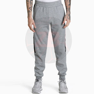 Best Price Men's Sweatpants Straight High Street Style Eco-Friendly Cotton <b>Blend</b> Lightweight Casual Design for Adults New - Product Image 1