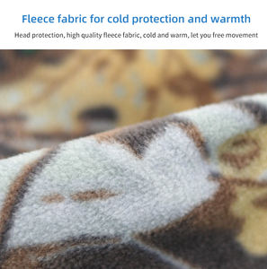 Casquette de cyclisme RTS coupe-vent cagoule intégrale Sports de plein air écharpe épaissie Ski couvre-chef Camouflage polaire chapeau expédition DDP - Product Image 6