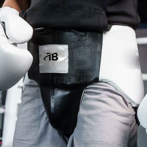 2025 nuevo estilo de cuero de alta calidad equipo de entrenamiento de boxeo diferentes colores protector de seguridad Protector de ingle - Product Image 2