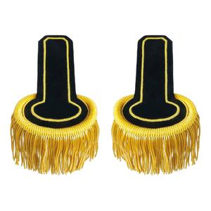 Hombreras Amarillas de Alta Calidad Bordadas para Coser, Flecos de Uniforme de Lona Estilo Clásico para Granaderos de la Guardia Imperial Segunda - Product Image 3