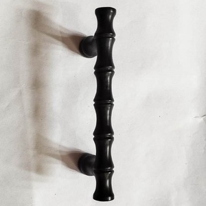 มือจับเหล็กแบบดึงประตูโลหะดูเรียบง่ายตู้เฟอร์นิเจอร์ห้องน้ำอุปกรณ์ห้องครัวในร่มกลางแจ้งมือจับโลหะแบบดึง - Product Image 2