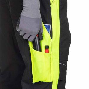 Salut Vis hiver multi-poches sécurité pantalon réfléchissant hommes de travail hiver sécurité vêtements de travail pantalon - Product Image 3