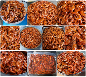 VAN BACH TUNG Crevettes entières fumées séchées, riches en protéines, fruits de mer sains, conservées au sel, IQF, emballées sous vide, 100% naturelles, OEM Giang - Product Image 6