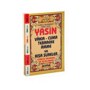 043-Pocket Size 41 Yasmin-i Sharif Livre de prononciation arabe-turque et de traduction turque - Product Image 1