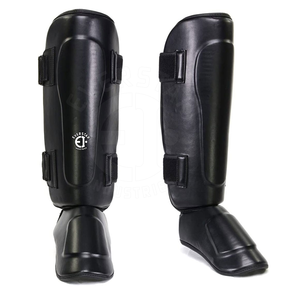 Protège-tibias Muay Thai de haute qualité MMA Kickboxing Protège-tibias Équipement de protection du Pakistan - Product Image 6