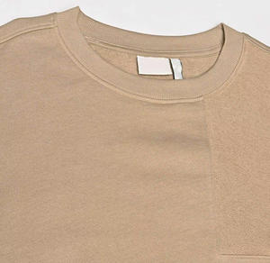 OEM al por mayor 100% algodón Terry cuello redondo sudaderas personalizadas hombro caído sudaderas con capucha de gran tamaño lavado ácido bordado DDP envío - Product Image 6