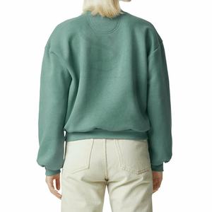 Women's 100% Cotton Oversized Crew Neck Hoodie Breathable Anti-Shrink <b>Ladies</b> casual Winter Pullover <b>Sweatshirt</b> <b>Long</b> Autumn Wear - Product Image 4