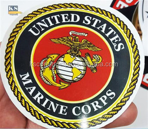 Custom Circle Decorating Stickers Waterproof <b>String</b> Adhesive Round Shape Vinyl UV Coated Stickers - Product Image 6