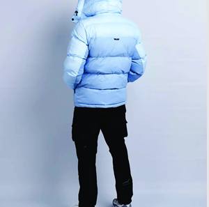 2025 nouveau Design entièrement personnalisé dames à capuche bouffant veste col matelassé bulle conception respirant tissu enduit traitement - Product Image 1