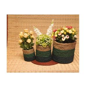Sabai <b>Grass</b> Basket with Traditional Handmade Weaving Ideal for Storage Organization and Sustainable Home Decor Solutions - Product Image 5
