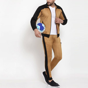 2025 nueva llegada ropa de hombre chándales Color personalizado moda Casual dos piezas hombres chándales en bajo MOQ - Product Image 4