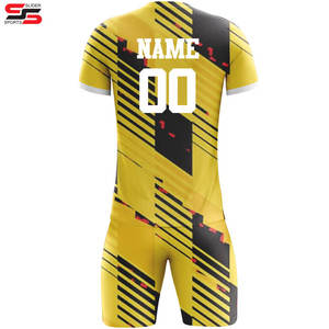 ชุดกีฬาฟุตบอลสำหรับผู้ชายชุดกีฬาฟุตบอลชุดกีฬาสำหรับผู้ชายชุดฟุตบอลดีไซน์แบบซับลิเมชันใหม่ - Product Image 2