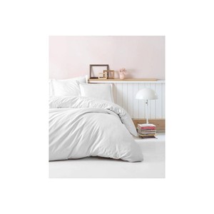 Juego de Funda Nórdica Doble de Algodón con Rayas Elegantes, 6 Piezas, Satén Blanco, King, Queen, Twin, Tejido 3D, Ropa de Cama para Hogar, Boda, Dormitorio - Product Image 1