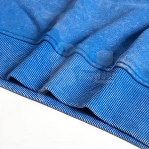 Usine Meilleure Qualité Design Femmes Acid Wash Hoodies Votre Propre Logo Acid Wash Respirant Pull Hoodies - Product Image 4