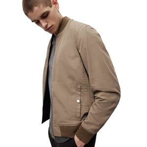 Nouvelle arrivée Veste bomber d'hiver pour homme de haute qualité sur mesure avec col en V, fermeture éclair intégrale, poignets élastiques et poche latérale à bouton - Product Image 4