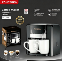 Cafetera Comercial 2026 Maker de 650W con Ciclo de Preparación Doble, Fácil de Limpiar, de Acero Inoxidable para Negocios