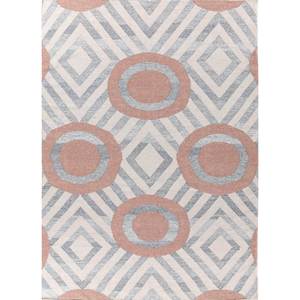 พรมขนสัตว์ทอลายเรียบอัลฮัมบรา สีเทาและสีดำ ลายเรขาคณิตนามธรรม ลายเส้นสี่เหลี่ยมผืนผ้าและลายทางสำหรับห้องโถง ADWL-13127-สำหรับใช้ในบ้าน - Product Image 1