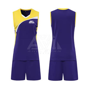 Conjuntos de Uniformes de Voleibol para Hombre Cómodos - Diseño Estampado de Secado Rápido, Ropa Deportiva 100% Poliéster - Product Image 2