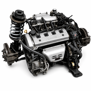 Motor Usado de 16 Válvulas EFI 4A-FE, 136HP, Cuatro Cilindros, Ensamblaje Completo del Tren Motriz, Suspensión y Frenos para Reparación de Automóviles - Product Image 3
