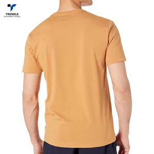 Camiseta de Hombre de Diseño Personalizado, Profesional, de Alta Calidad, Transpirable, con Patrón Sólido, 100% Algodón, Cuello Redondo, Manga Corta, Informal - Product Image 3