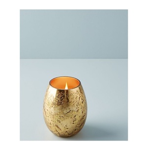 Jars à bougies en métal faits à la main de haute qualité, artisanat durable pour les mariages et Noël, jars à bougies en bois et en métal - Product Image 1