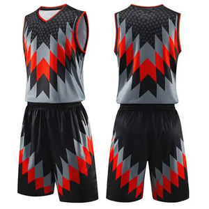 Uniforme d'équipe de basket-ball en maille sublimée personnalisé et respirant pour hommes, dernier modèle - Product Image 4