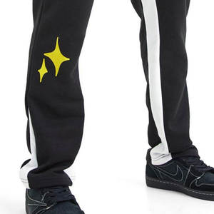Joggers acampanados de moda para hombres a la venta/Material de algodón personalizado de cintura alta hecho para hombres Joggers acampanados - Product Image 6