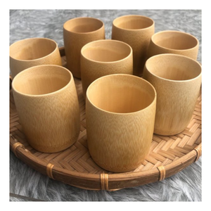 Eco <b>Bamboo</b> <b>Cup</b> with Smooth Finish - Perfect for Hot or Cold Drinks, Sustainable Living, Creative Gifts, and Zero Waste Lifestyle - Product Image 3