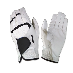 ถุงมือกอล์ฟหนังแกะ cabretta สำหรับผู้ชาย, ถุงมือกอล์ฟแบบเต็มนิ้วกันน้ำหน้าจอสัมผัสกันลื่น - Product Image 1