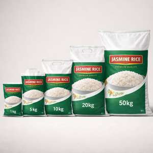 Riz Jasmin Brun Biologique à Grains Moyens en Gros, 5% de Riz Blanc Brisé du Vietnam, Emballage 1kg / 5kg / 10kg / 25kg / 50kg, Frais ou Chaud - Product Image 2