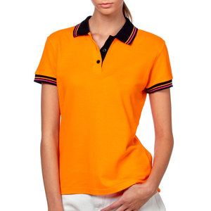 เสื้อโปโลเข้ารูปสำหรับผู้หญิง, สินค้ามาใหม่เสื้อสไตล์ลำลองระบายอากาศและอัดเพื่อความสบายและสไตล์ - Product Image 1