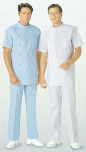 Ensemble d'uniformes de nettoyage d'hôtel haut de gamme pour le personnel de ménage, veste et pantalon confortables, écologiques, respirants, en polyester/coton, personnalisables - Product Image 6