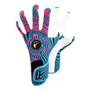 Gants de gardien de but de football Offre Spéciale ajustement personnalisé poignée en latex de cuir de haute qualité pour le confort pour les Sports de plein air - Product Image 3