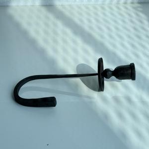 Wholesale New Black Ironwork Wall-mounted <b>Candlestick</b> <b>Holders</b> Creative Simple Style Versatile Wall Hangers Metal Candle <b>Holder</b> - Product Image 3
