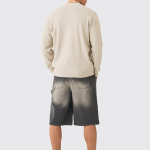 Cárdigan de Hombre 2025, Superventas, Color Personalizado, 100% Algodón, Manga Larga, Transpirable, Secado Rápido, Diseño con Parche Bordado, OEM, Casual - Product Image 2