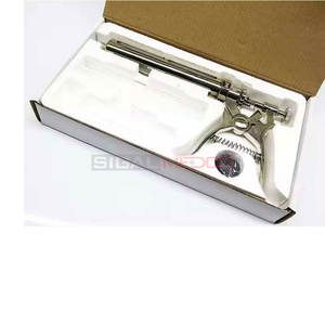 Adjustable Pistol Grip Multidose German Stainless Steel <b>Veterinary</b> <b>Syringe</b> Injector 10ml 20ml 30ml 50ml Reusable Livestock SIGAL - Product Image 3