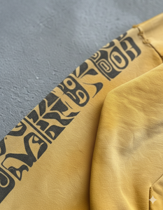 Sweats à capuche imprimés personnalisés 100% coton, sweats à capuche lourds, sweats à capuche vierges lavés et délavés, sweats à capuche courts et amples avec impression de crâne - Product Image 4