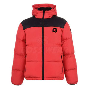 Chaqueta de Invierno Acolchada con Capucha para Hombre, Diseño Personalizado al por Mayor, Nueva Moda 2023, Último Diseño, Rellena de Fibra de Poliéster - Product Image 3