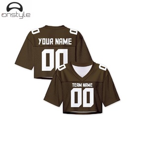 Camisetas cortas de fútbol para mujer, sublimación, personalizadas, transpirables, de secado rápido, camisetas deportivas atléticas, diseño ligero para uso en entrenamiento - Product Image 1