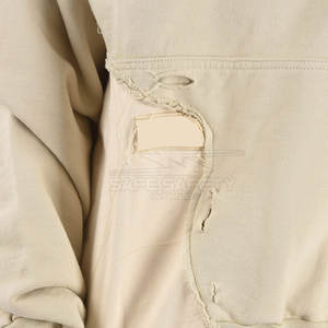 เสื้อผ้าฤดูหนาวไซส์ใหญ่พิเศษของผู้ชายระบายอากาศได้ดีมีฮู้ดพิมพ์ลาย3D สีพื้นคอปกสีพื้น - Product Image 6