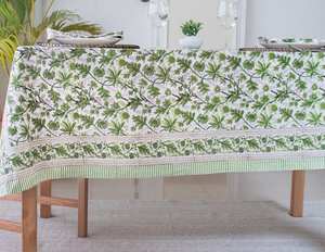 Mantel de lujo de alta calidad con estampado de bloques de algodón, diseño Floral indio hecho a mano, cubierta cuadrada Vintage para comedor, cocina, Patio - Product Image 6