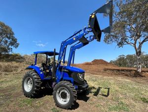 รถตักล้อยาง Lovol TD1004 4WD รุ่นใหม่ พร้อมหลังคาและหัวตัก TZ10D |   รถแทรกเตอร์ขนาดเล็กมีจำหน่าย - Product Image 4