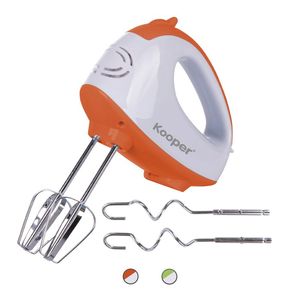 Frullatore Elettrico Kooper da 150 W a 7 Velocità con Frusta in Acciaio e Pulsante di Espulsione, Alimentato a Batteria per Uso Domestico - Product Image 1