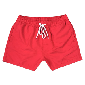 Vente en gros de shorts de plage 100% polyester multicolore pour hommes à séchage rapide maillots de bain à motif solide pour les vêtements de plage d'été - Product Image 1