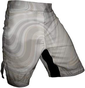 High Quality Custom Logo Printed Canvas MMA <b>Grappling</b> <b>Shorts</b> for Men with Elastic Waist Breathable Design - Product Image 3