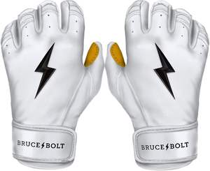 Guantes de Bateo de Béisbol/Sóftbol Profesionales Nuevos, Calidad Premium, Cuero Cabretta Duradero, Ambidiestros, Transpirables, con Cierre de Velcro - Product Image 2